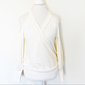 Fashion Nova Run This Town Sweater- Ivory S